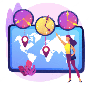 Time zone differences